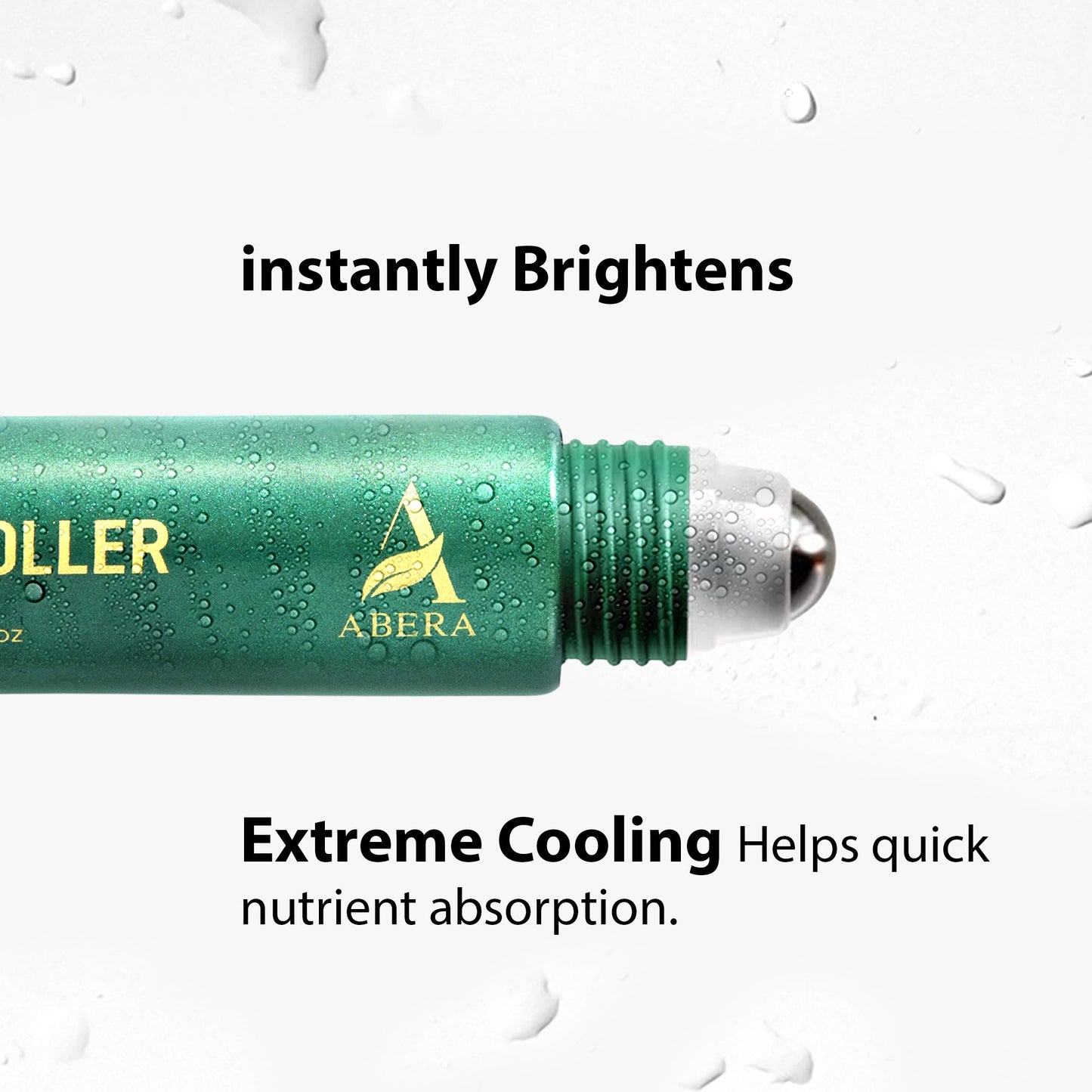 Abera Eye Roller Serum | Cooling Treatment for Eye Bags, Puffiness & Dark Circles