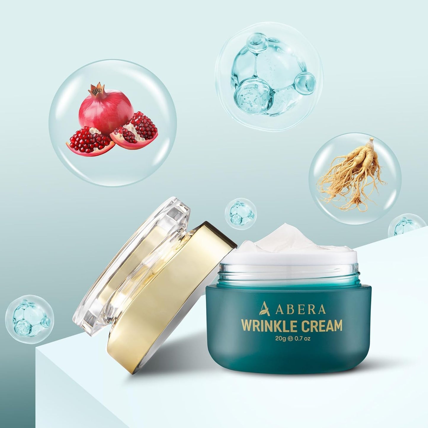 Abera Anti-Wrinkle Face Cream | Hydrating Anti-Aging Moisturizer for Fine Lines & Sensitive Skin