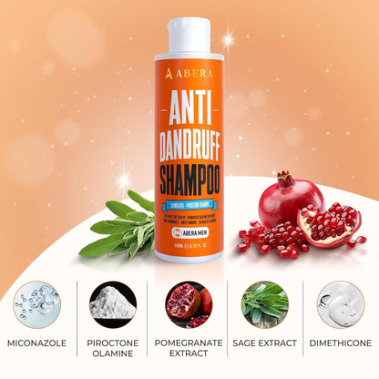 Abera Anti-Dandruff Shampoo | Nourishing Formula for Healthy Scalp & Stronger Hair Growth