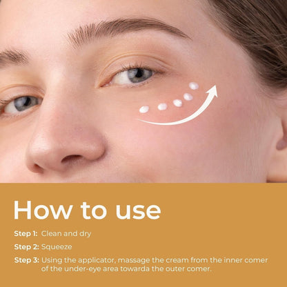 Abera Natural Repair Eye Cream | Reduce Dark Circles, Puffiness, Wrinkles & Fine Lines