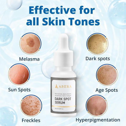 Abera Dark Spot Serum for Face, Dark Spot Corrector, Melasma & Age Spot Treatment