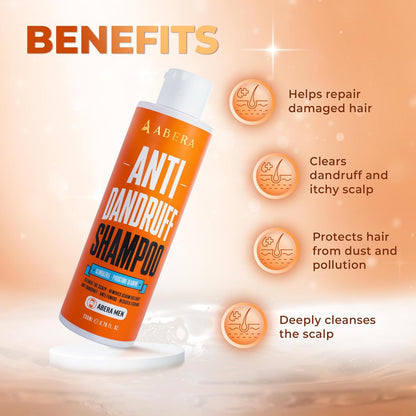 Abera Anti-Dandruff Shampoo | Nourishing Formula for Healthy Scalp & Stronger Hair Growth