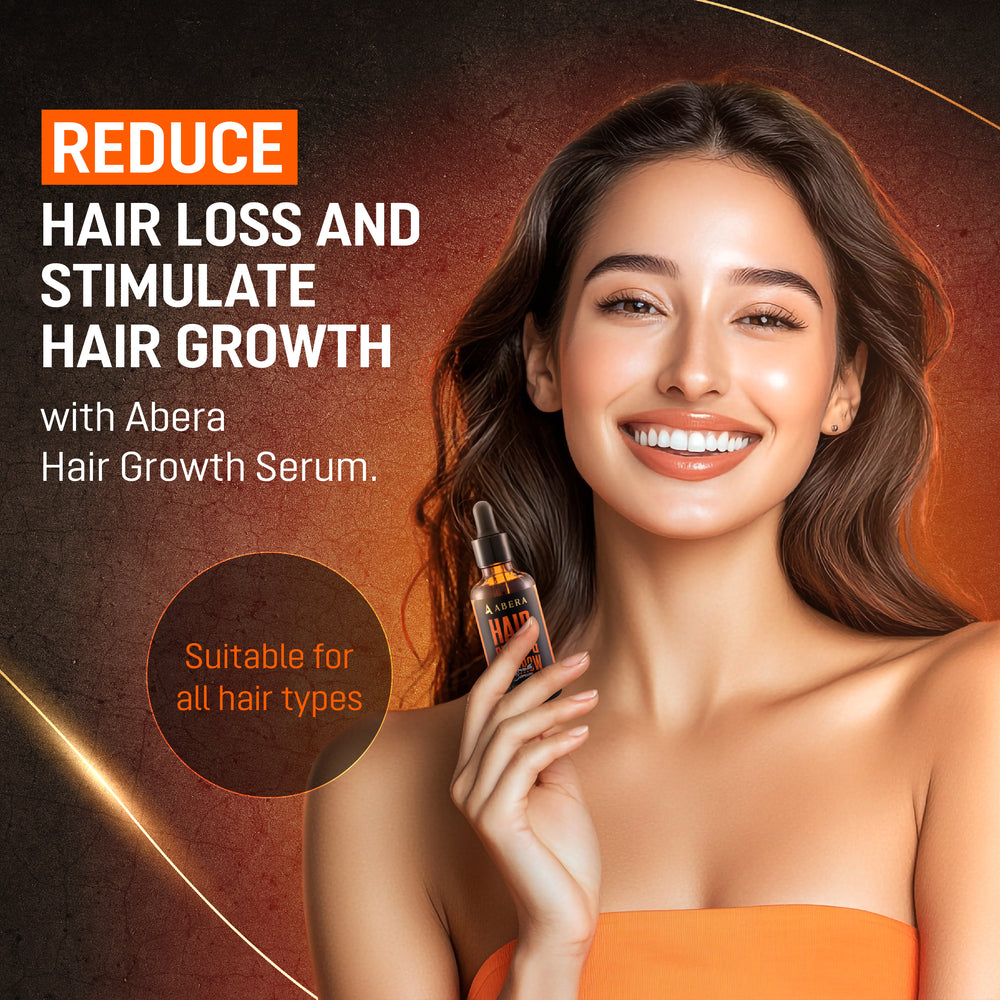 Abera Hair Serum with Redensyl Drug-Free Hair Thickening Serum