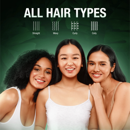Abera Hair Dye Shampoo | One-Wash Black Hair Color for Grey Coverage with Natural Dark Tone