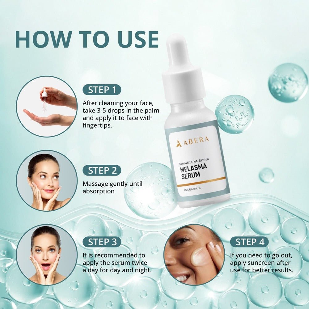 Abera Melasma Serum | Advanced Dark Spot Corrector & Melasma Treatment for Radiant Skin