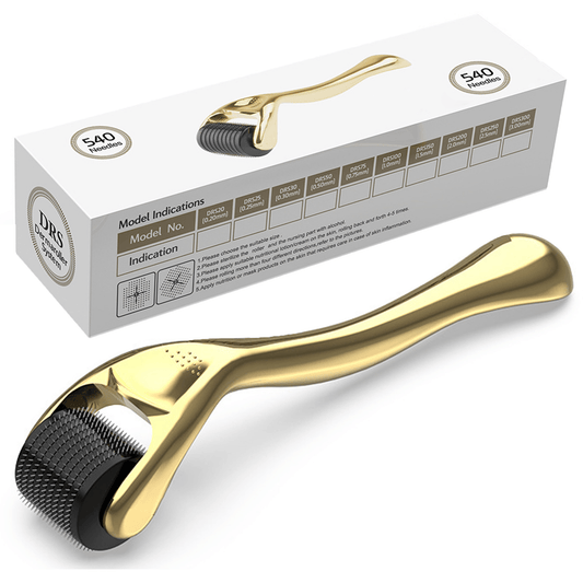 Abera Premium 1-Piece Derma Roller for Hair Growth with Microneedling Roller for Scalp & Beard Care